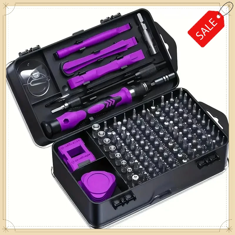 Image of 115-teiliges Präzisions-Schraubendreher-Set Mini-Reparatur-Werkzeugset Torx Triwing Bits für Computer Macbook Männer Geschenk