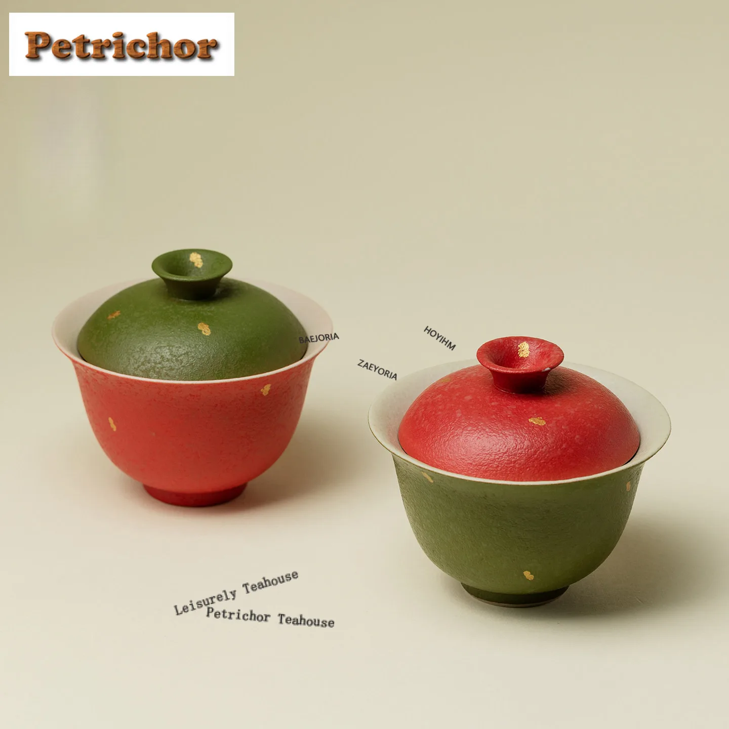 

Чайная чаша-гайвань Ercai 120 мл, цветная, традиционная, с крышкой, набор для заваривания чая, подарки ручной работы