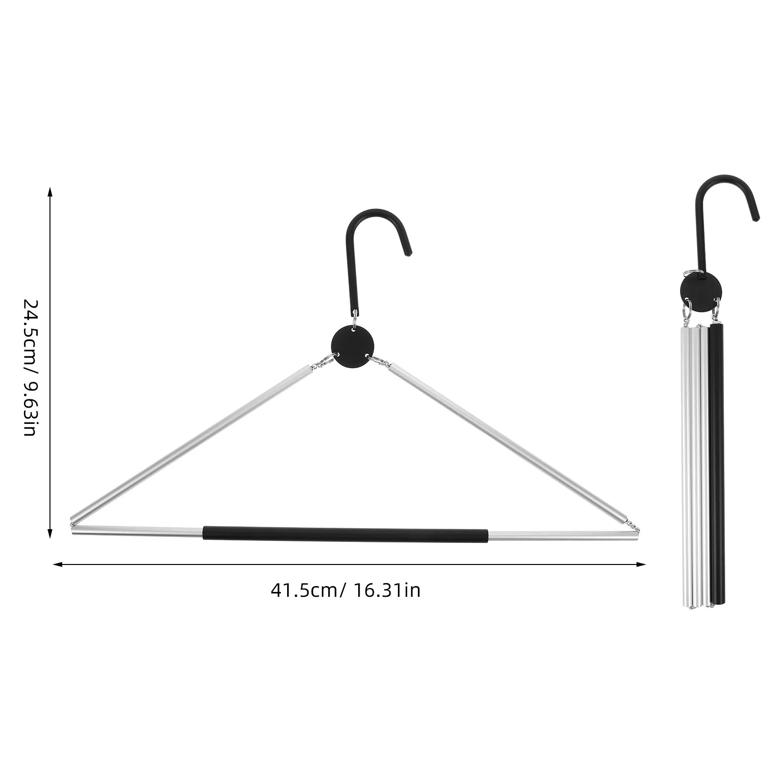 Cintre pliable Portable pour vêtements de voyage, léger, peu encombrant, antidérapant, pratique pour placard de croisière