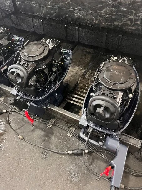 Low-Fuel-Consumption 40HP Optional Power Tilt Boat Motor for Inflatables