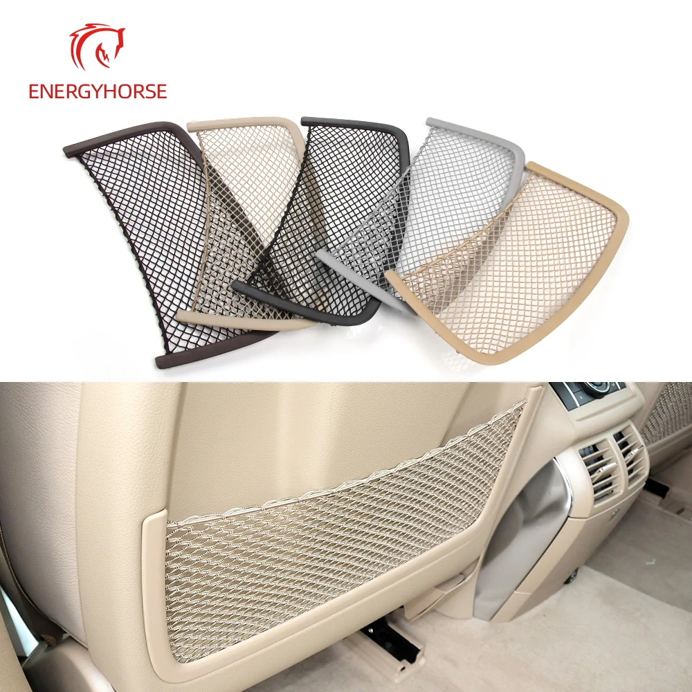 Car Front Black Left Right Seatback Pocket Panel Cover Trim For Mercedes BENZ ML GL GLS GLE R Class W164 W166 W251 1669100003