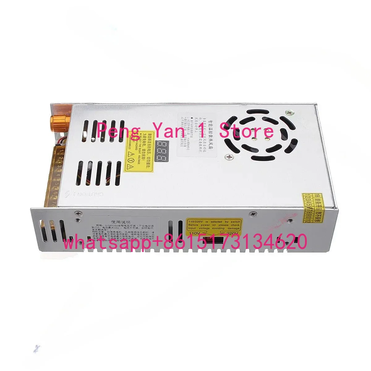 

Digital display adjustable DC 480W switching power supply 0-300V1.6A