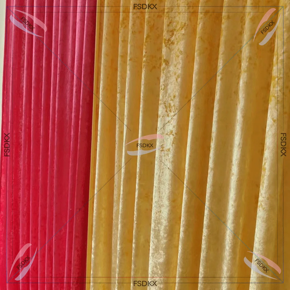 Factory wholesale velvet theater curtains inherent flame retardant curtain fabric for theatre