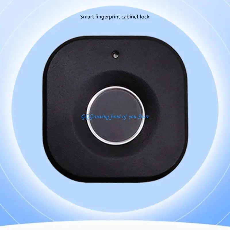 

H9EB Электронный биометрический замок с отпечатками пальцев для домашней мебели, черный замок с отпечатками пальцев