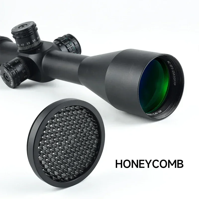 Tactical 5-25X50 FFP Red Green Range Finder Reticle Optical Sight Outdoor Shooting Rifle Scope 11mm/20mm Rail Mount