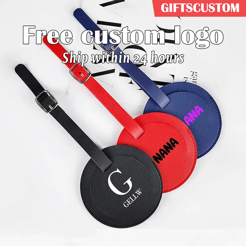 

Бесплатная персонализированная бирка для багажа Gita из ПУ с именем/логотипом, идеально подходит для свадеб и праздников