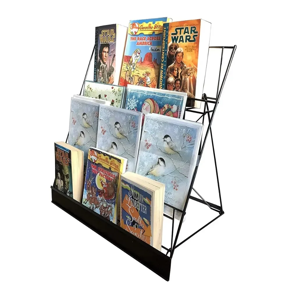 China Wholesale 4-Tiered Book Signing Rack CD Display Stand 18