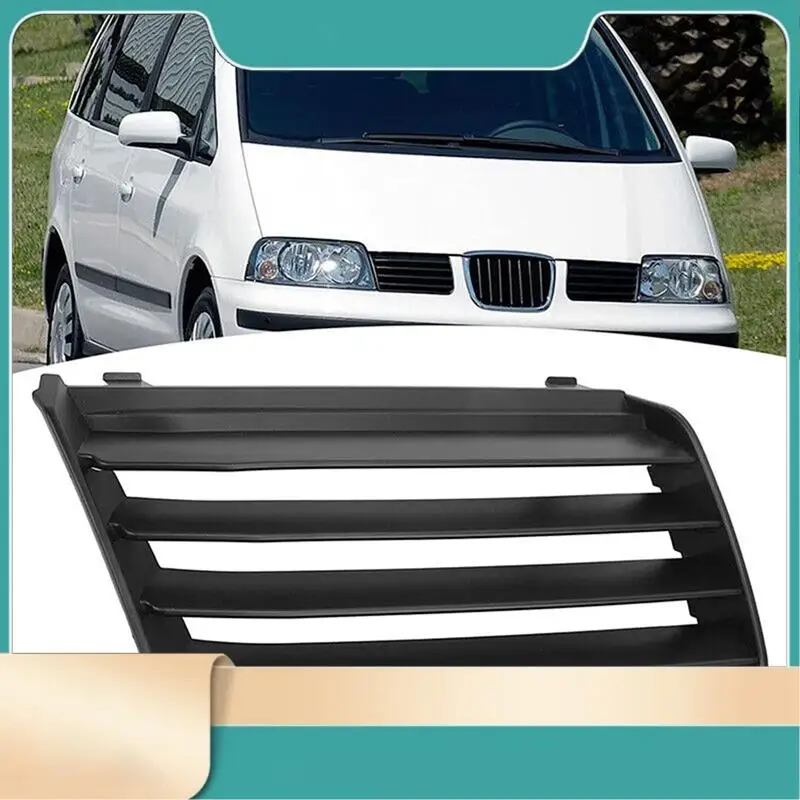 

Front Right Front Bumper Grille Front Bumper Air Intake Grille 7M785365401C For Seat Alhambra 7M 2001-2010-N31R