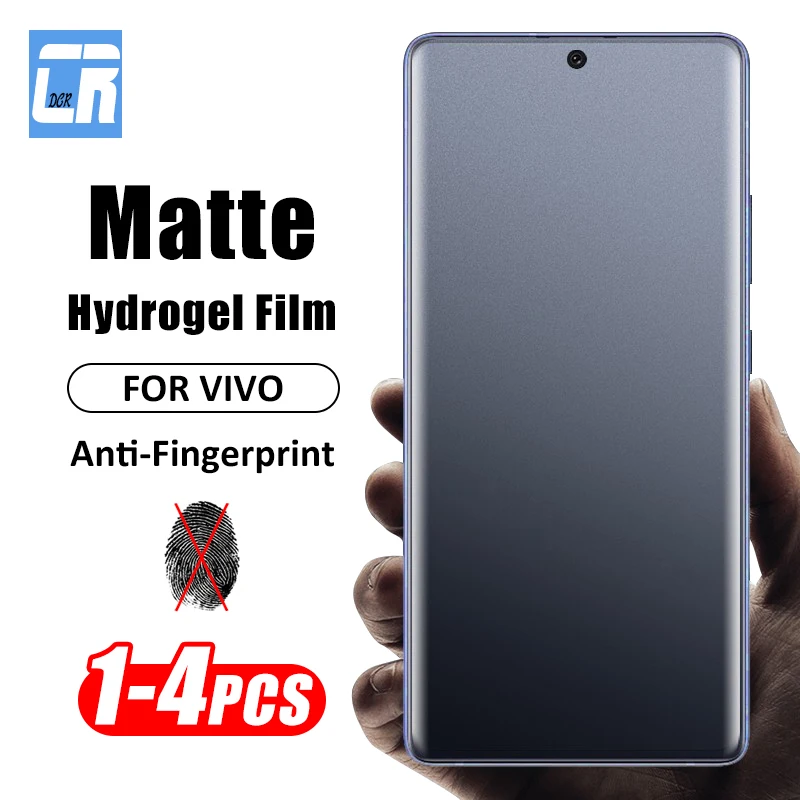 

1-4PCS Anti-Glare Matte Hydrogel Film For Vivo V29 V27 V25 S18 S17 S16 Pro S18e S17e S17t S16e Y22S Y33S Y77 Screen Protectors