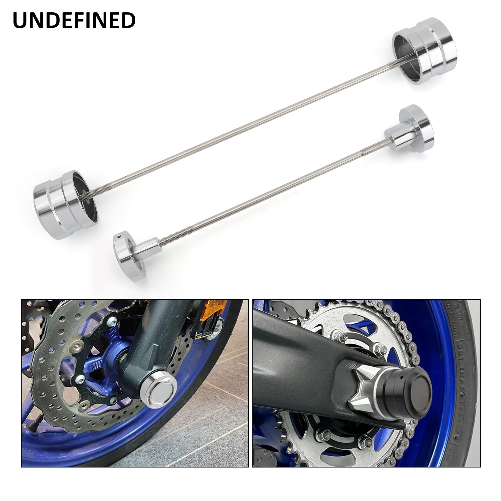 

Fit For Harley Softail Fat Boy Street Bob Breakout 2018-later Aluminum Motorcycle Front Rear Axle Nut Cover Caps Black Chrome
