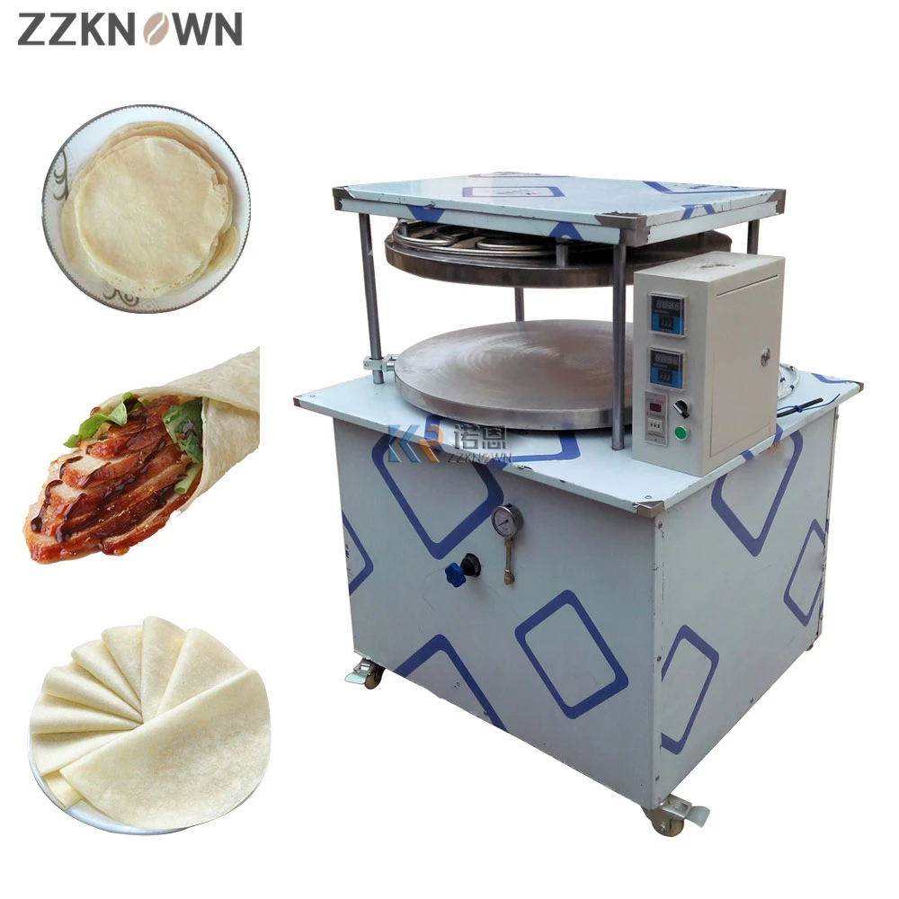 Hot Sale Hydraulic Dough Press Machine Flat Roti Chapati Roasted Duck Pancake Making Machine Tortilla Arabic Bread Maker