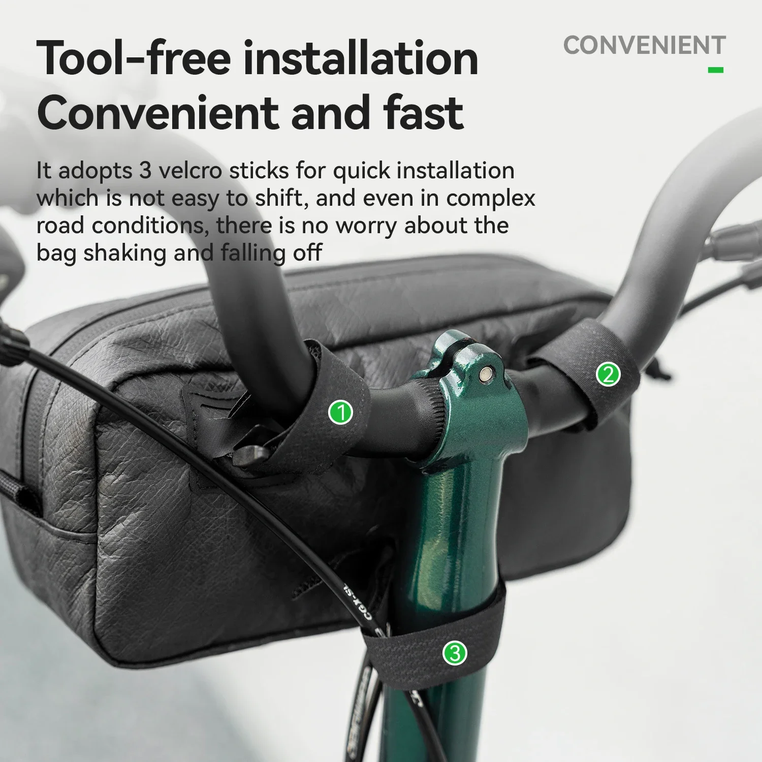 

ROCKBROS Велосипедная сумка емкостью 1,5 л, передняя сумка, многофункциональные легкие сумки, устойчивая к разрыву водоотталкивающая велосипедная сумка