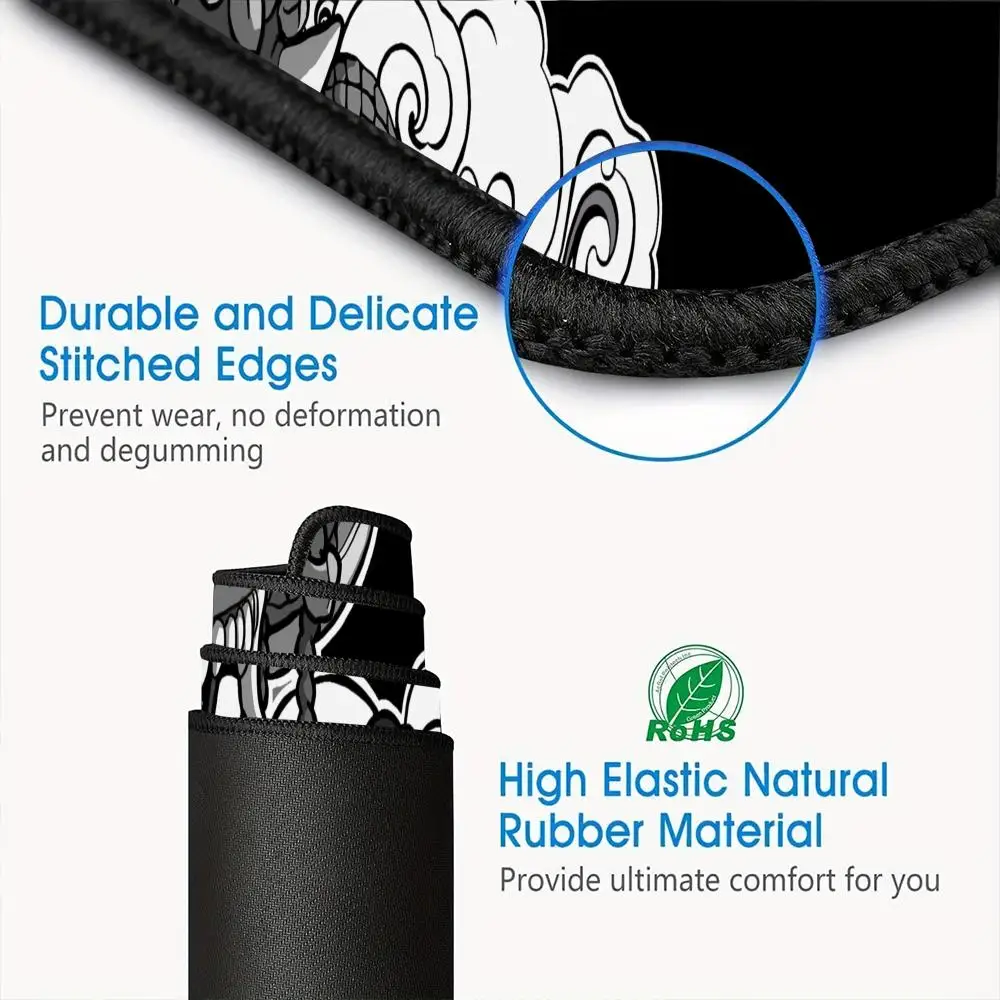 الملحقات لوحة الماوس حصيرة مكتبية مكتب غرفة نوم حصيرة المضادة للانزلاق كمبيوتر محمول سطح المكتب لوحة المفاتيح الماوس حصيرة