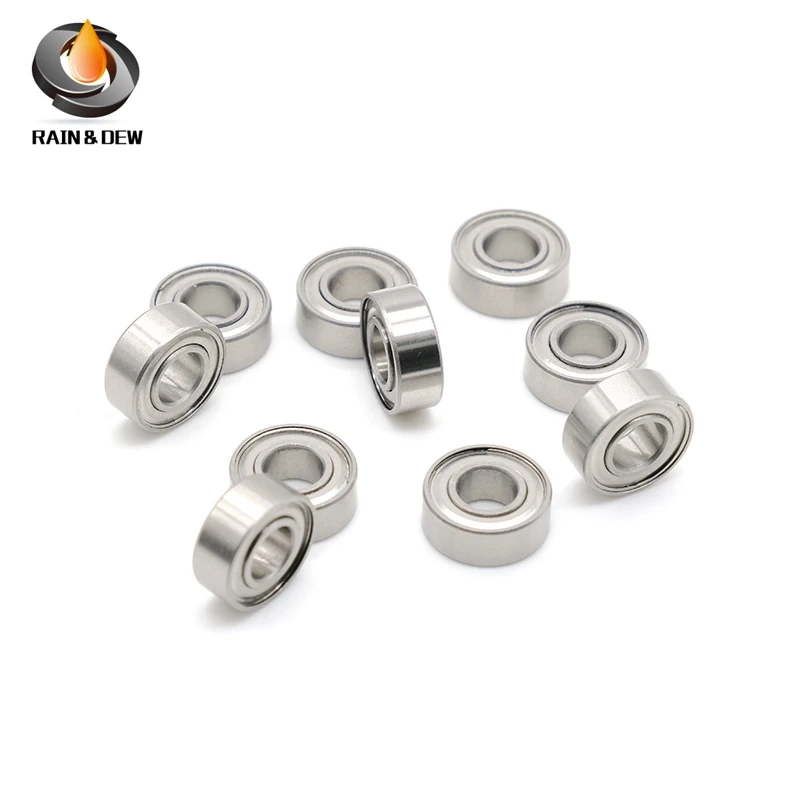 Micro-bearing Stainless Steel Bearing 10PCS S683ZZ S684ZZ S685ZZ S686ZZ S687ZZ S688ZZ S689ZZ Silent Small Bearing