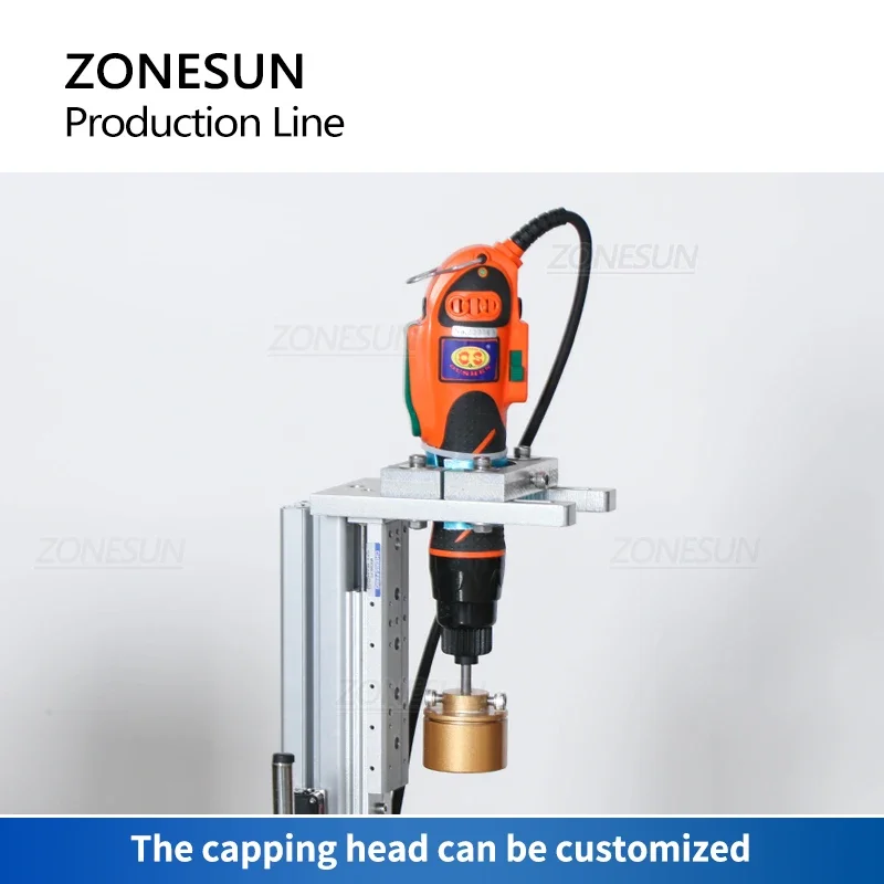 ZONESUN ZS-FAL90S Desktop Automatic Liquid Filling Line with Capping Machine Small Bottle Filler Peristaltic Magnetic Pump