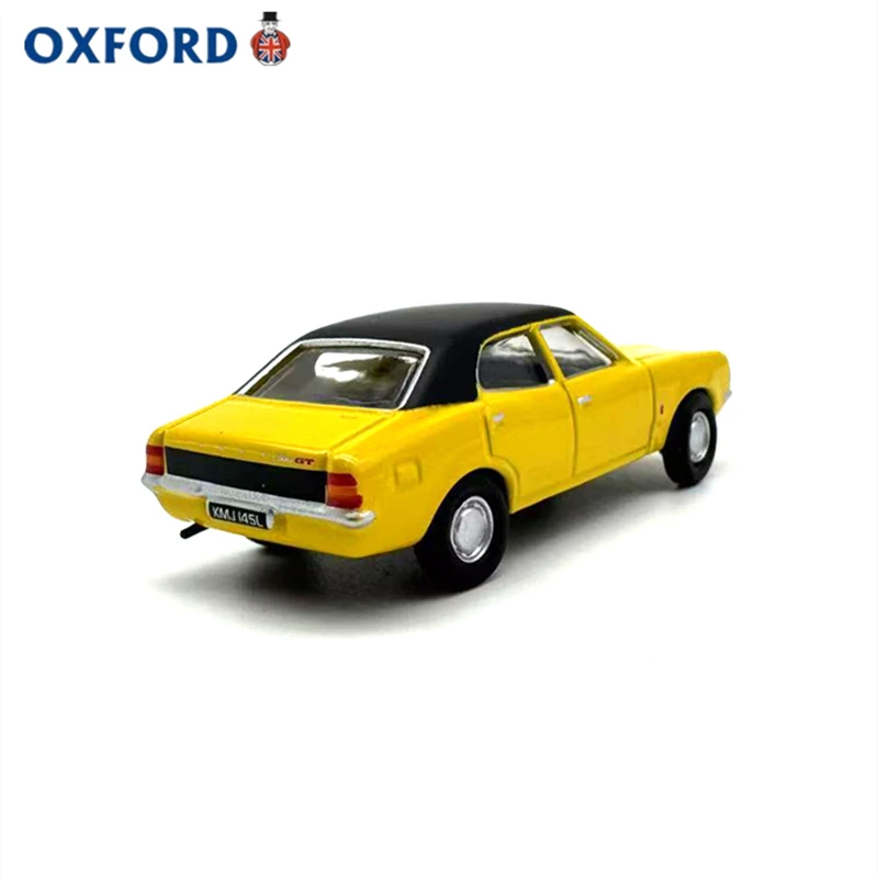 OXFORD 1:76 Scale Diecast Alloy Ford Cortina MKllของเล่นรถโบราณรุ่นคลาสสิกNostalgiaผู้ใหญ่ของที่ระลึกของขวัญจอแสดงผลแบบคงที่