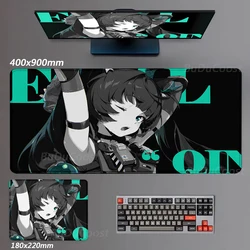 Zenless Zone Zero Black background illustration Gaming Mouse pad Computer Keyboard Pads Laptop Cushion Non-slip Decor mouse pad