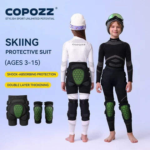 COPOZZ детский лыжный защитный комплект ESA