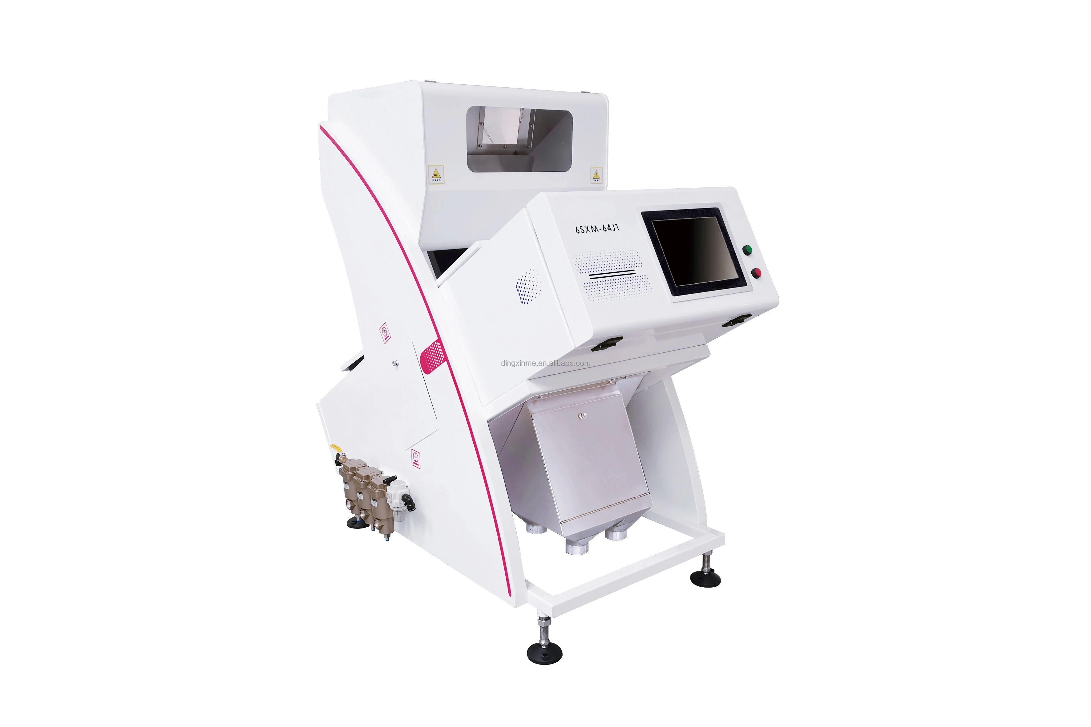 Small Capacity Mini 2 chute Rice Color Sorter Grain Sorting Machine