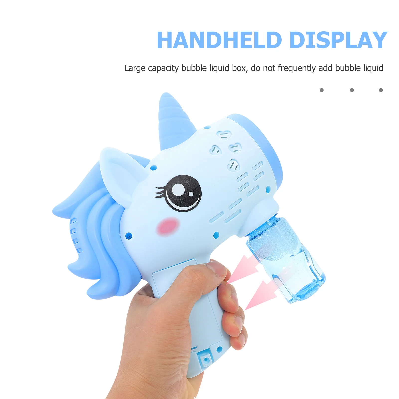 Automatic Electric Bubble Blower Cute Cartoon Bubble Maker Portable Outdoor Bubbles Machine for Party Machine
