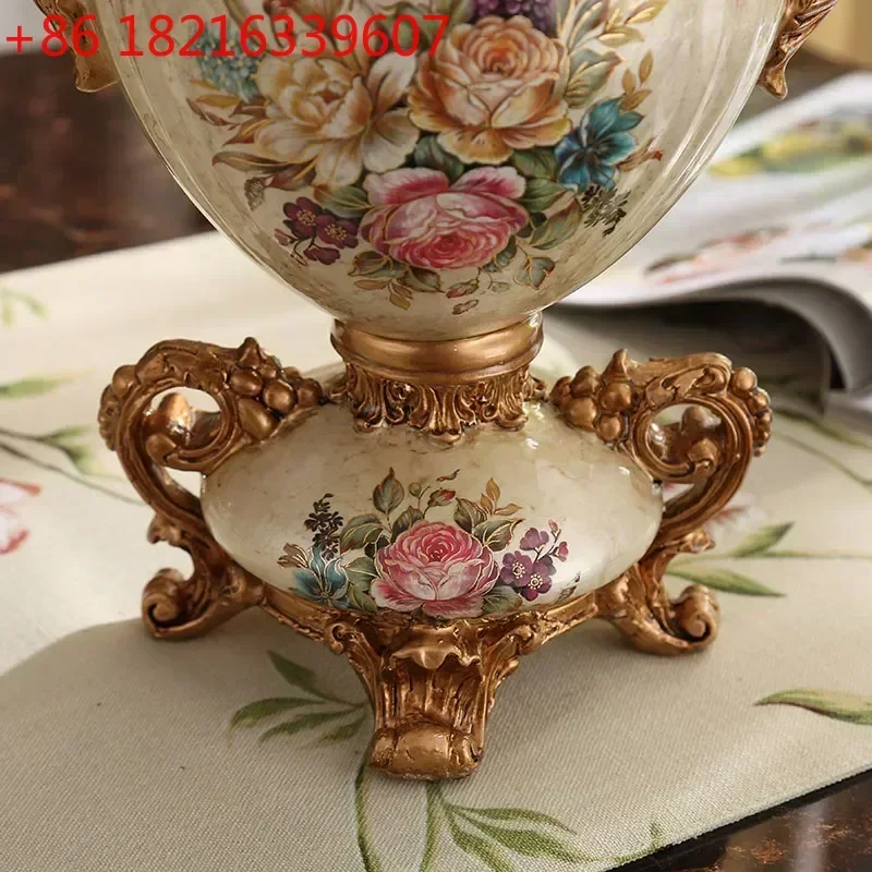 TAO Retro Vintage Greece Resin Vase Artificial Wedding Table Minimalist Decor Table Centerpieces Adornos Para Casa Home Decorati