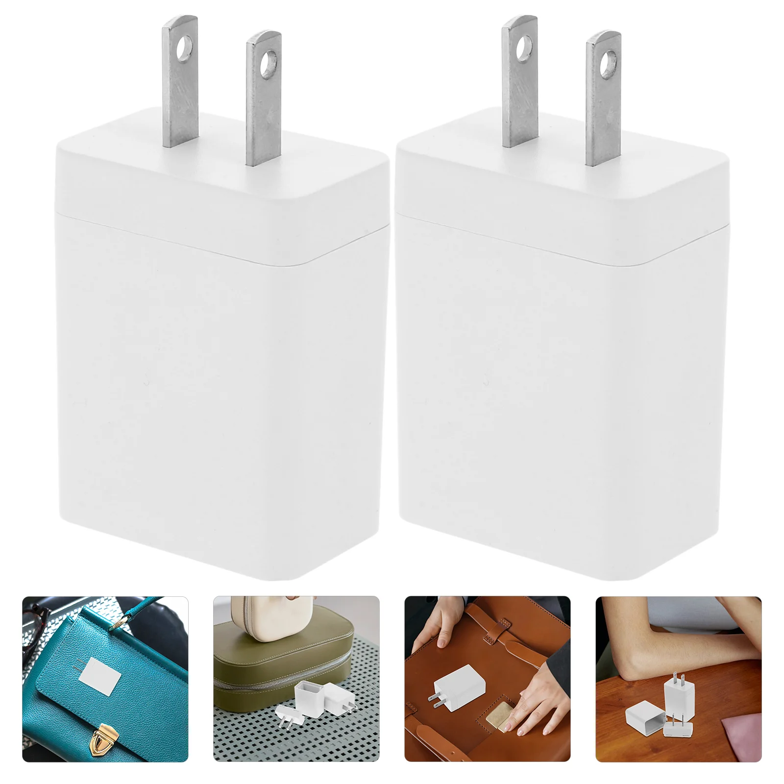 2 Pcs Jewelry Money Box Secret Compartment Items Hiding Places for Valuables Cash Storage White Safe Accessories Travel