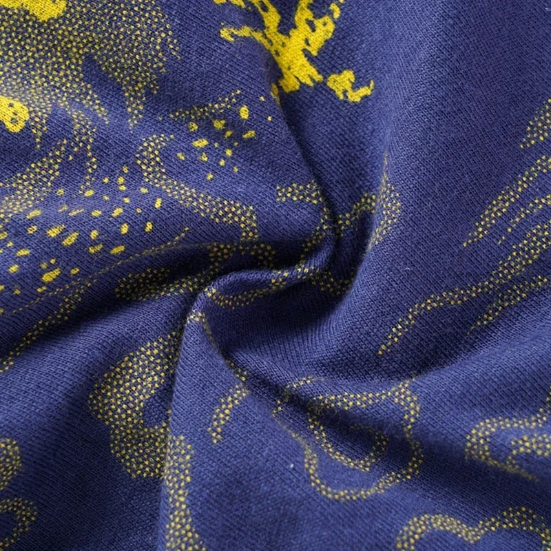 2 комплекта мужского хлопкового нижнего белья с принтом, большие размеры, свободные трусы, влагоотводящие дышащие трусики