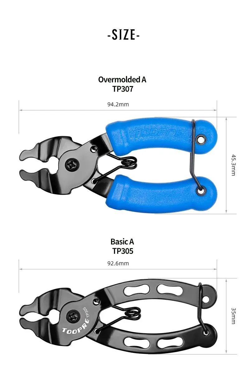 TOOPRE Fahrradkette Magic Buckle Zange Mountainbike Kette Quick Release Magic Buckle Zange Demontage Installationswerkzeug – Detail 11