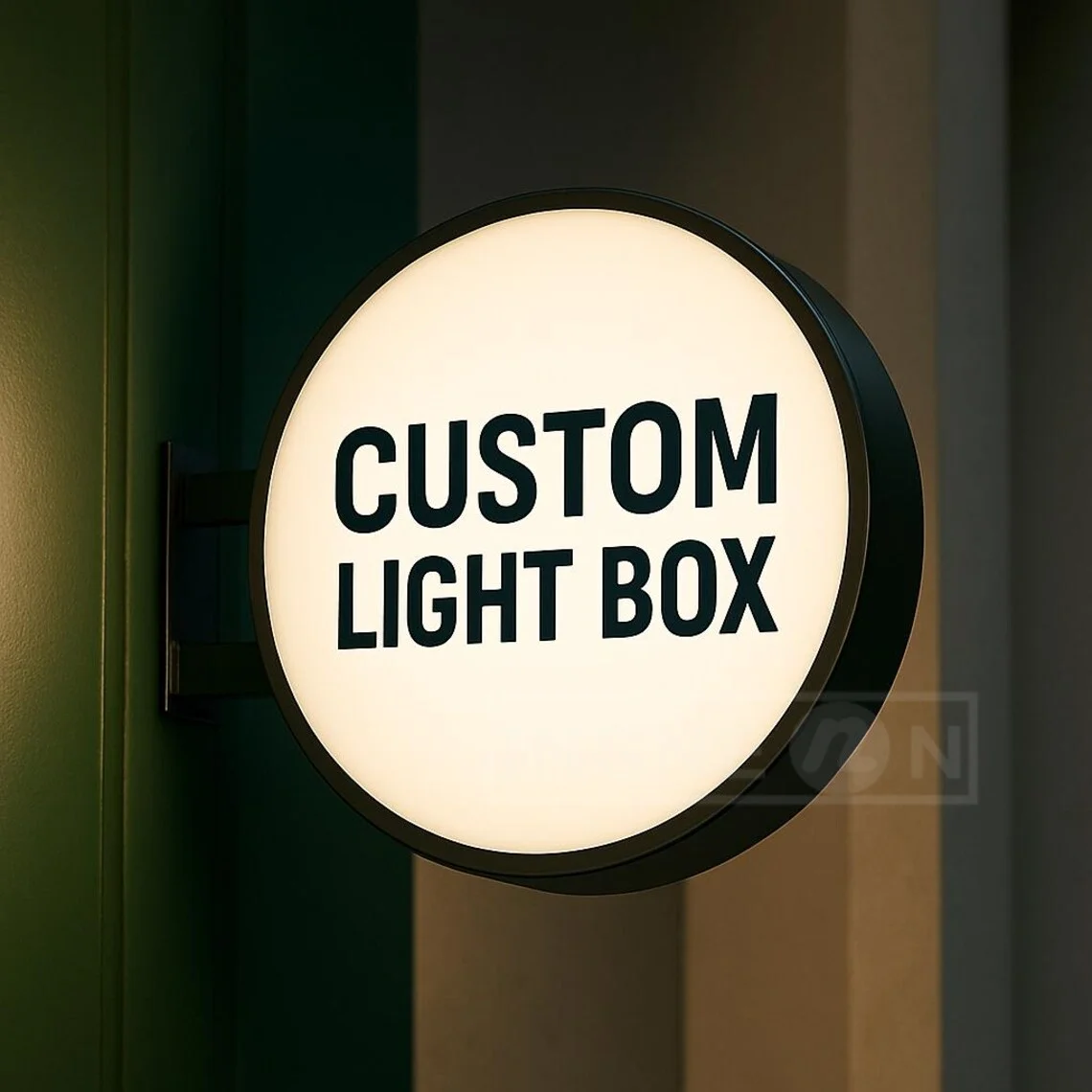 Custom Led Light Box Sign Entranc Business Acrylic Lightbox Signage Illuminated Signboard Outdoor House Shop Logo Letters Signs