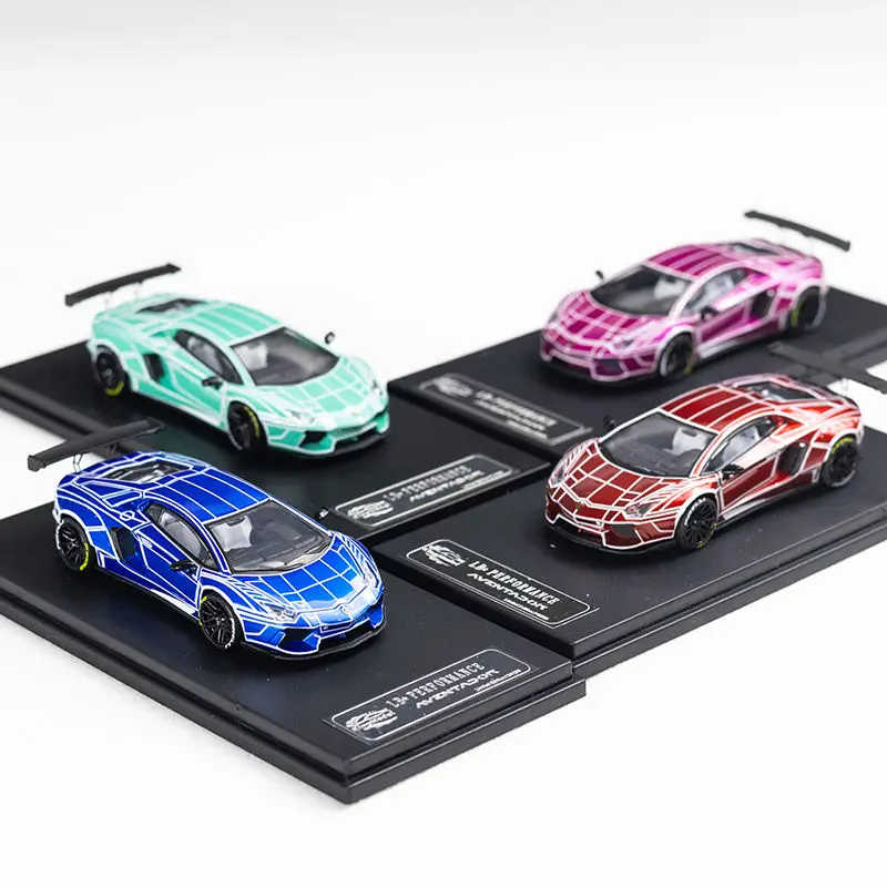 

Diecast KING MODEL 1:64 Scale Lamborghini Luminous Bull Burst LP700 LB Alloy Car Model Collectible Toy Gift Souvenir Display