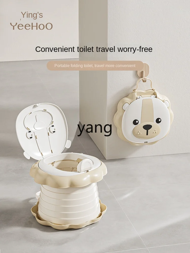 L'm'm Children Folding Toilet Car Go out Portable Travel Boys and Girls Urinal Urinal Baby Toilet