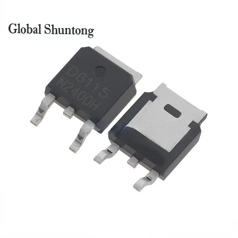 

20pcs D6115 TO-252 P-channel 60V35A Field-effect Transistor (MOSFET)