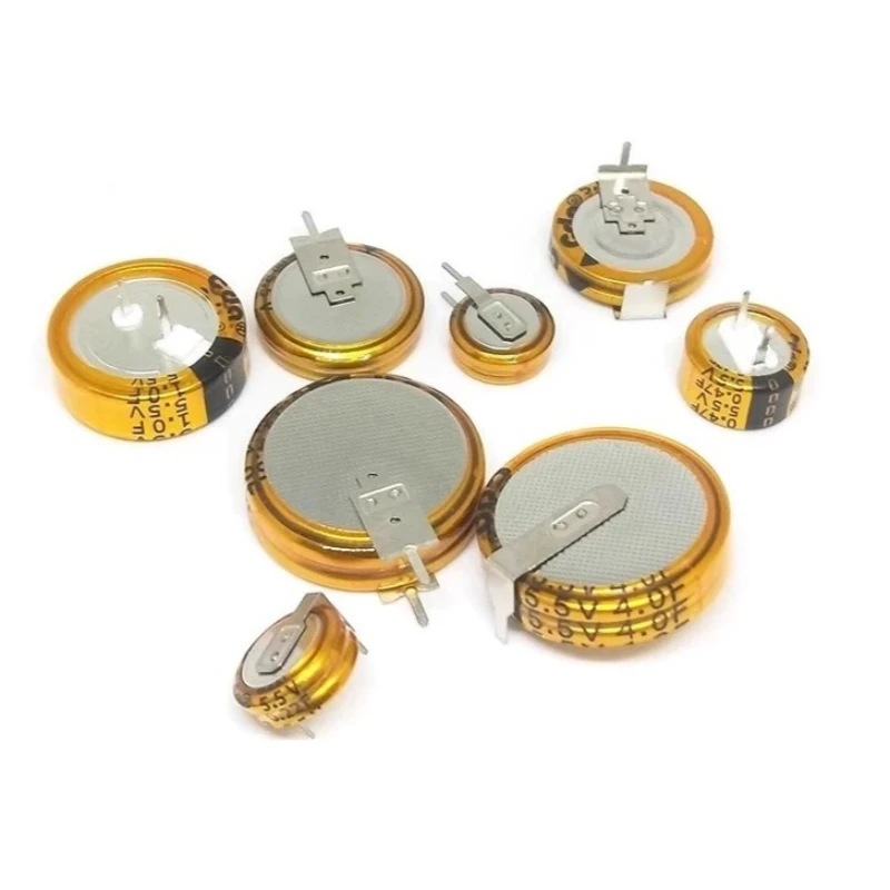 C V H 5.5V 0.1F 0.22F 0.33F 0.47F 1F 1.5F Series Vertical and Horizontal Capacitors