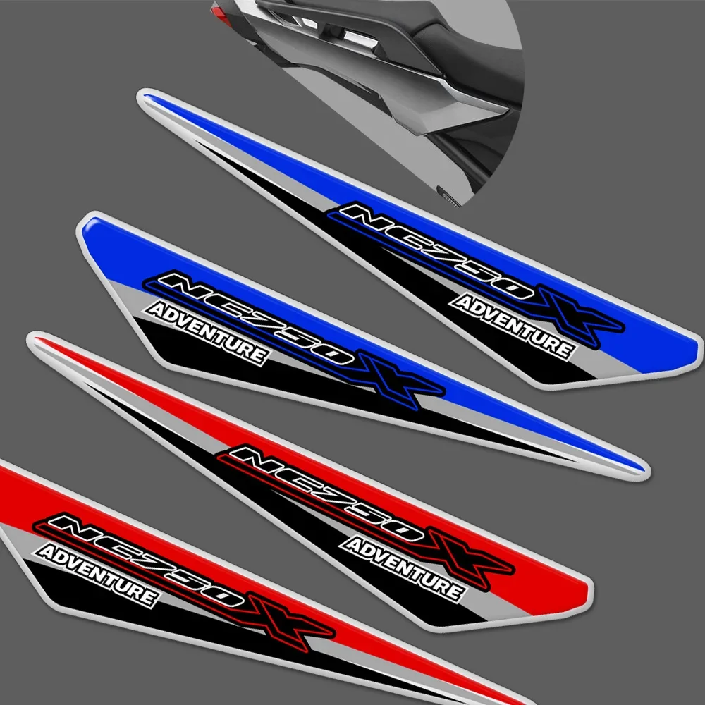 

For Honda NC750X NC 750 X Tank Pads Stickers Protector Fairing Emblem Badge Logo Luggage Aluminum Cases Motorcycle 2019 2020