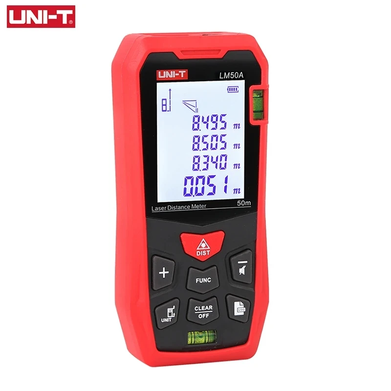 Imagem -03 - Uni-t-digital Laser Rangefinder Medidor de Distância Fita Métrica Lm50a Lm70a Lm100a Lm120a