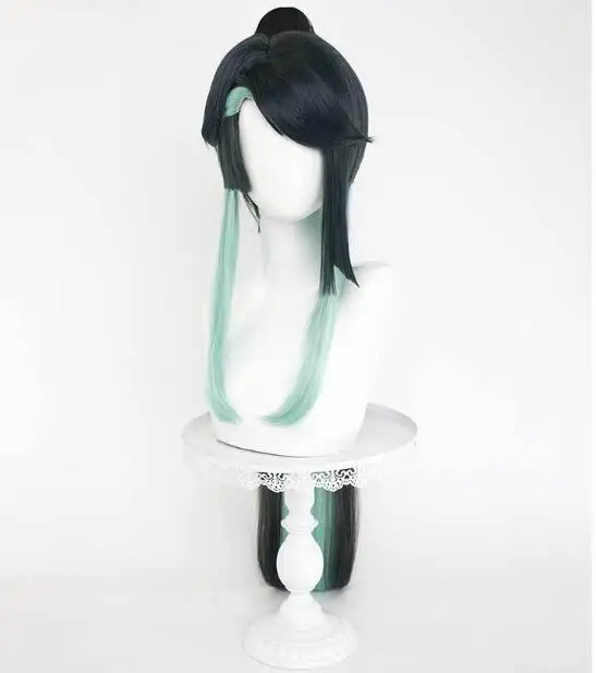 New! Game Impact Cloud Retainer Cosplay Wig Long Heat Resistant Synthetic Hair Halloween Role Play Wigs