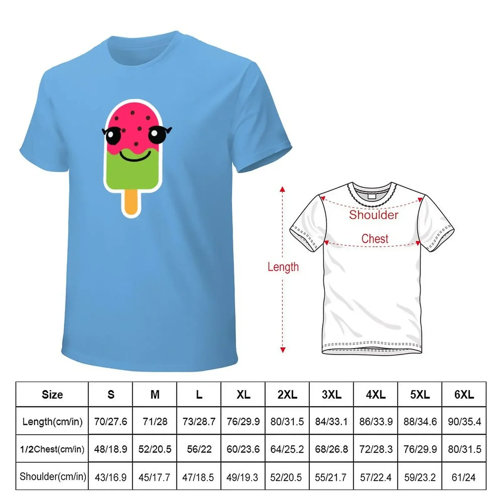 Hello Summer Watermelon T-shirt quick-drying tees fitted t shirts for men