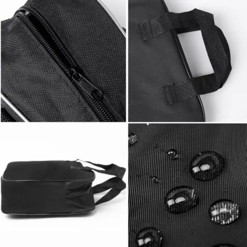 Multifunction Black Organizer Bag Storage Handbag Car Air Compressor Pump Automotive Tool Case