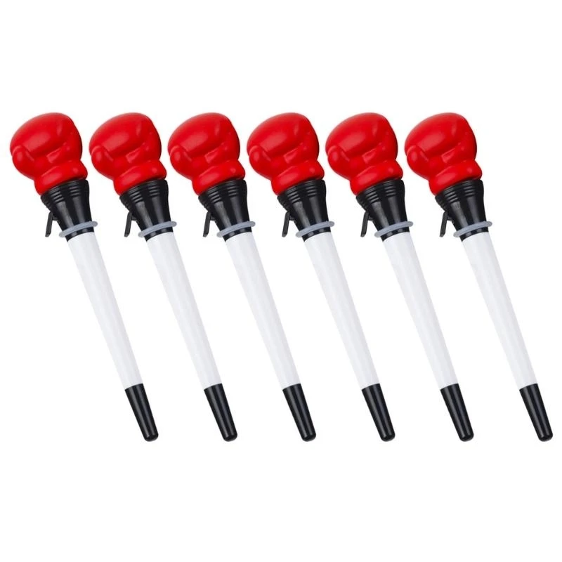 

6x боксерские перчатки шариковая ручка 0,5 мм подписная ручка смешная писательская ручка для студента