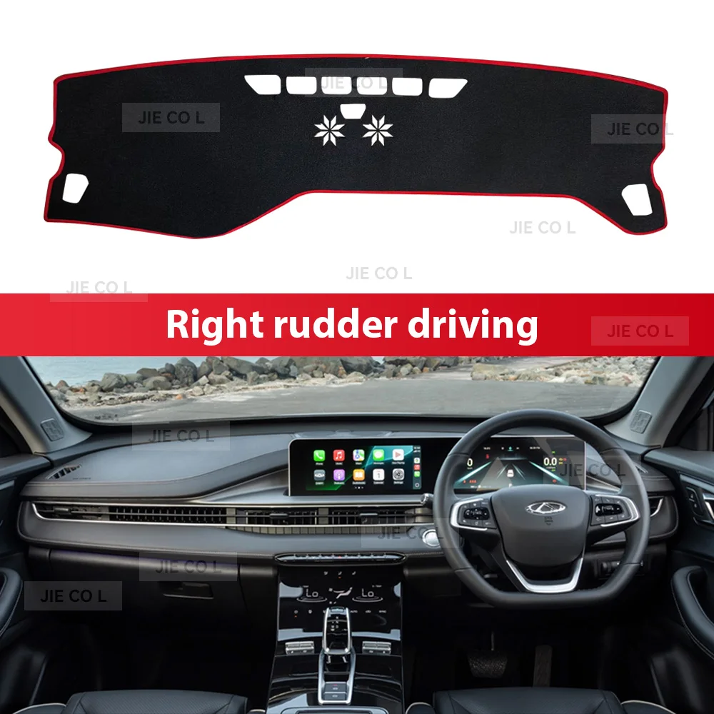 Voor CHERY TIGGO 4 PRO 2024 2025 RHD Auto Dashboard Cover Zonnescherm Mat Anti-slip Tapijt Pad Beschermen accessoires