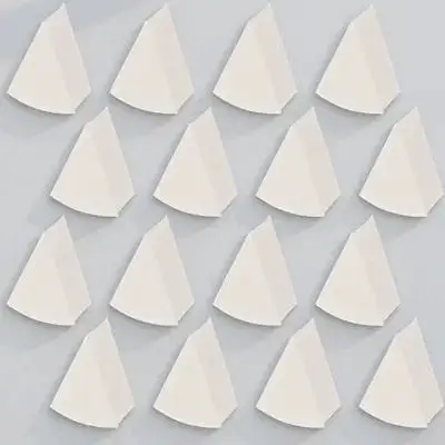 2Sets Keil-Make-up-Schwämme, Latex-Mixer-Werkzeuge, Gesichtspuderquaste für glatte Anwendung