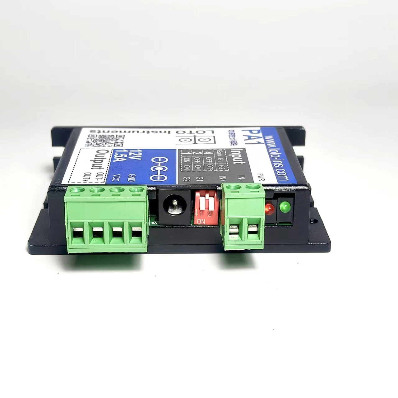 LOTO Signal Amplifier Model PA1 1-Channel 50KHz ±10V 1A Easy Simple Amplifier 10W Output Max for Electronics