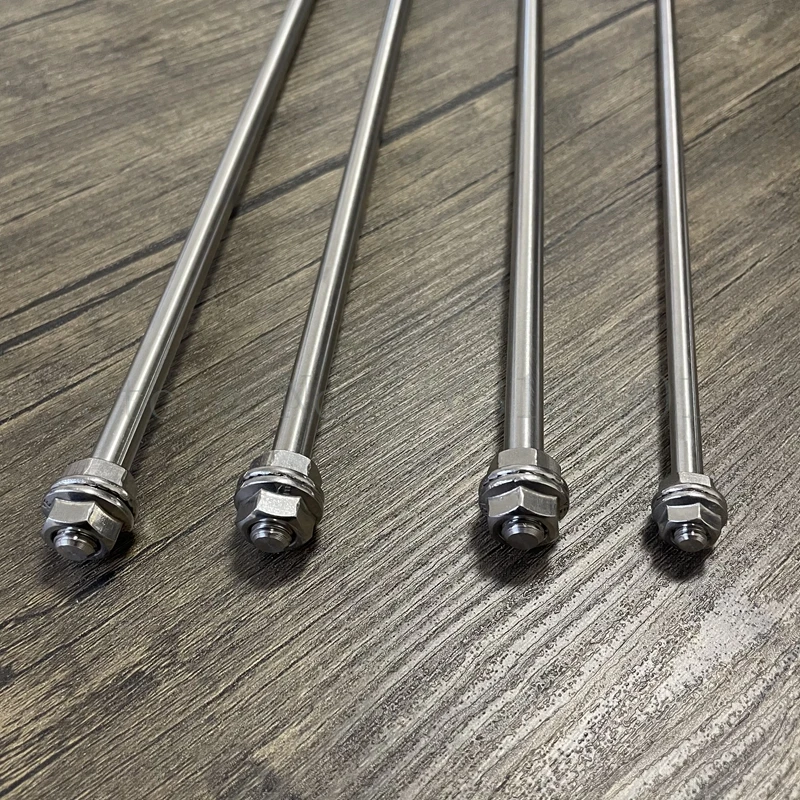 1pc Stainless Steel Mixing Rod SUS304 Stirring Shaft for Agitating Dispersing Machine Stirrier Laboratory Equipment Parts