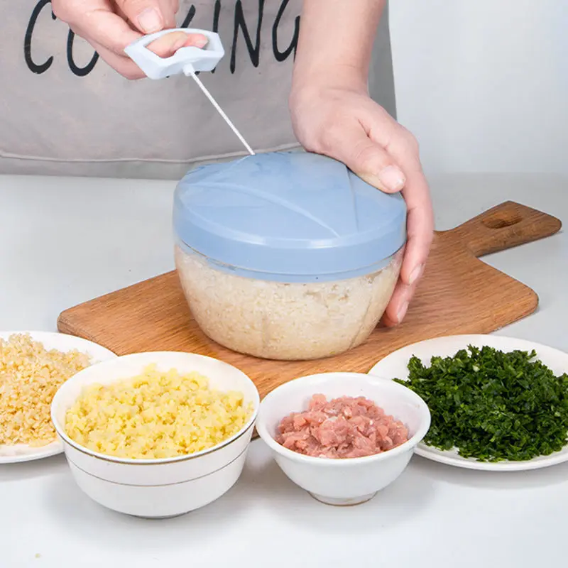 200 مللي خالط الثوم اليدوي أداة هراسة يدوية منزلية قطع الضغط على الثوم المفروم أداة شحم المطبخ المتينة