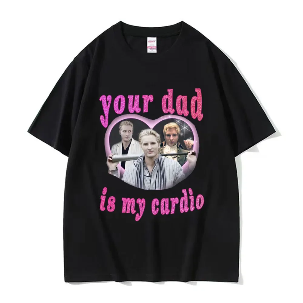 The Original Dilf Carlisle Cullen - Twilight Oversized T Shirts Summer Men Clothing Cotton Streetwear European Size Tops T-shirt