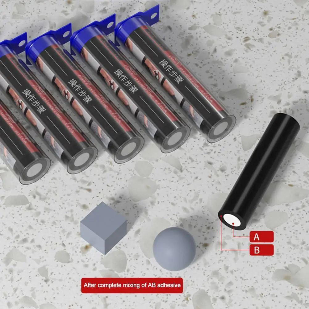 120 ml Epoksi Yapıştırıcı Tutkal Kil Sihirli Yapıştırıcı Süper Güçlü Tutkal Boru Mastik Kiremit Düzeltme Silikon Çamur Su Borusu Tamir Aracı
