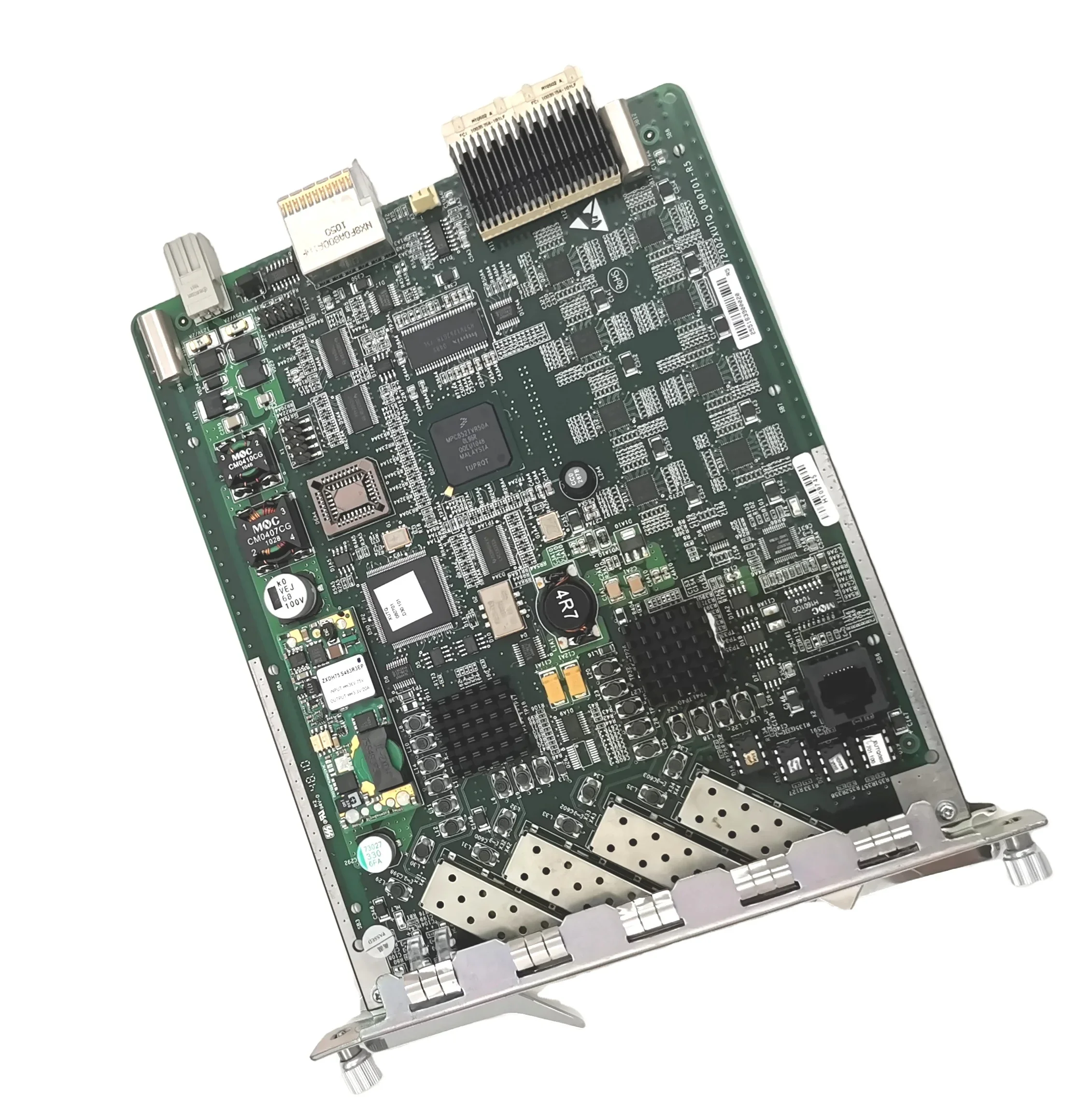 

Original 4 ports ZTE 10G uplink board XUTQ for C300 GPON OLT euqipment.