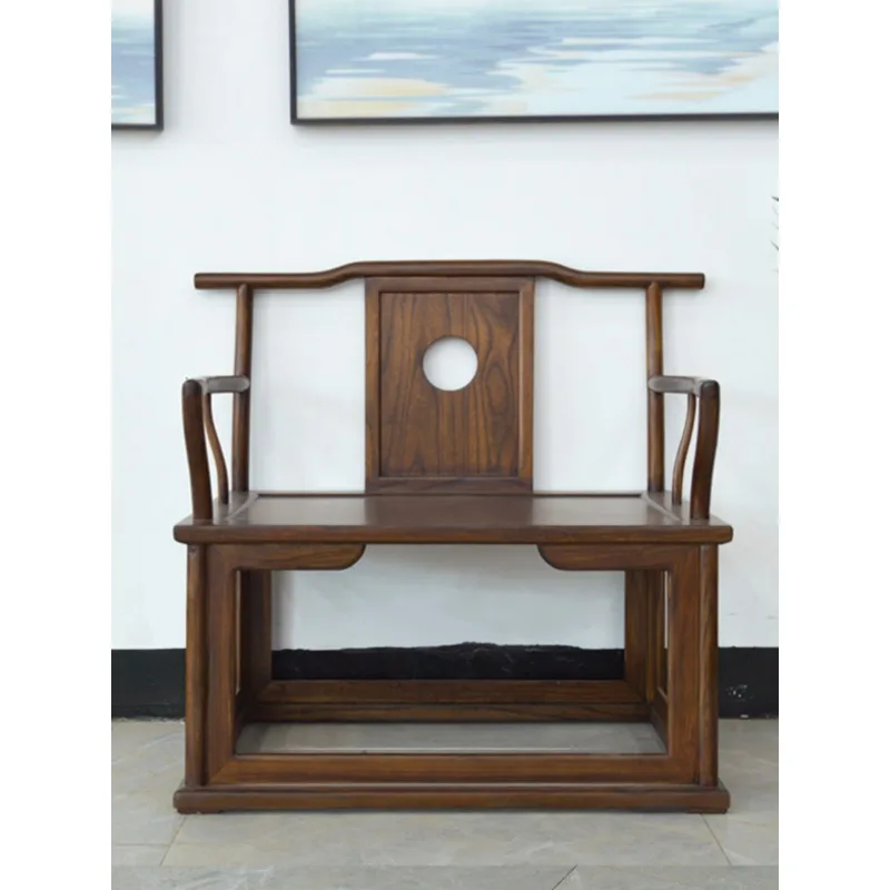 

New Chinese Master Chair Solid Wood Enclosure Chair Leisure Chair