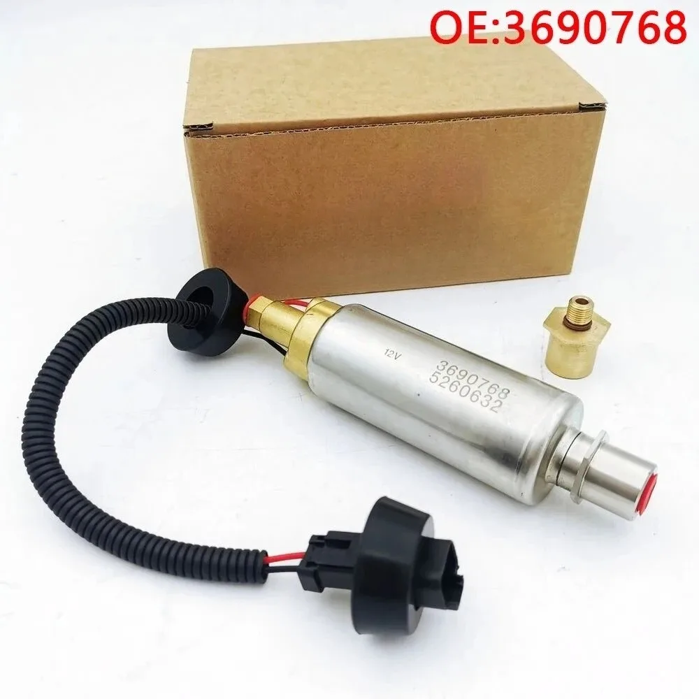 High quality New For 3690768 Hoge kwaliteit Nieuwe 12V 3686718 3690768 Mijnbouw dumperonderdelen ISX QSX brandstofoverdrachtpomp