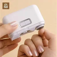 Youpin Xiaolang Electric Polishing Nail Clipper pro USB Rechargeable Nail Trimmer Electric Automatic Nail Clipper with Light